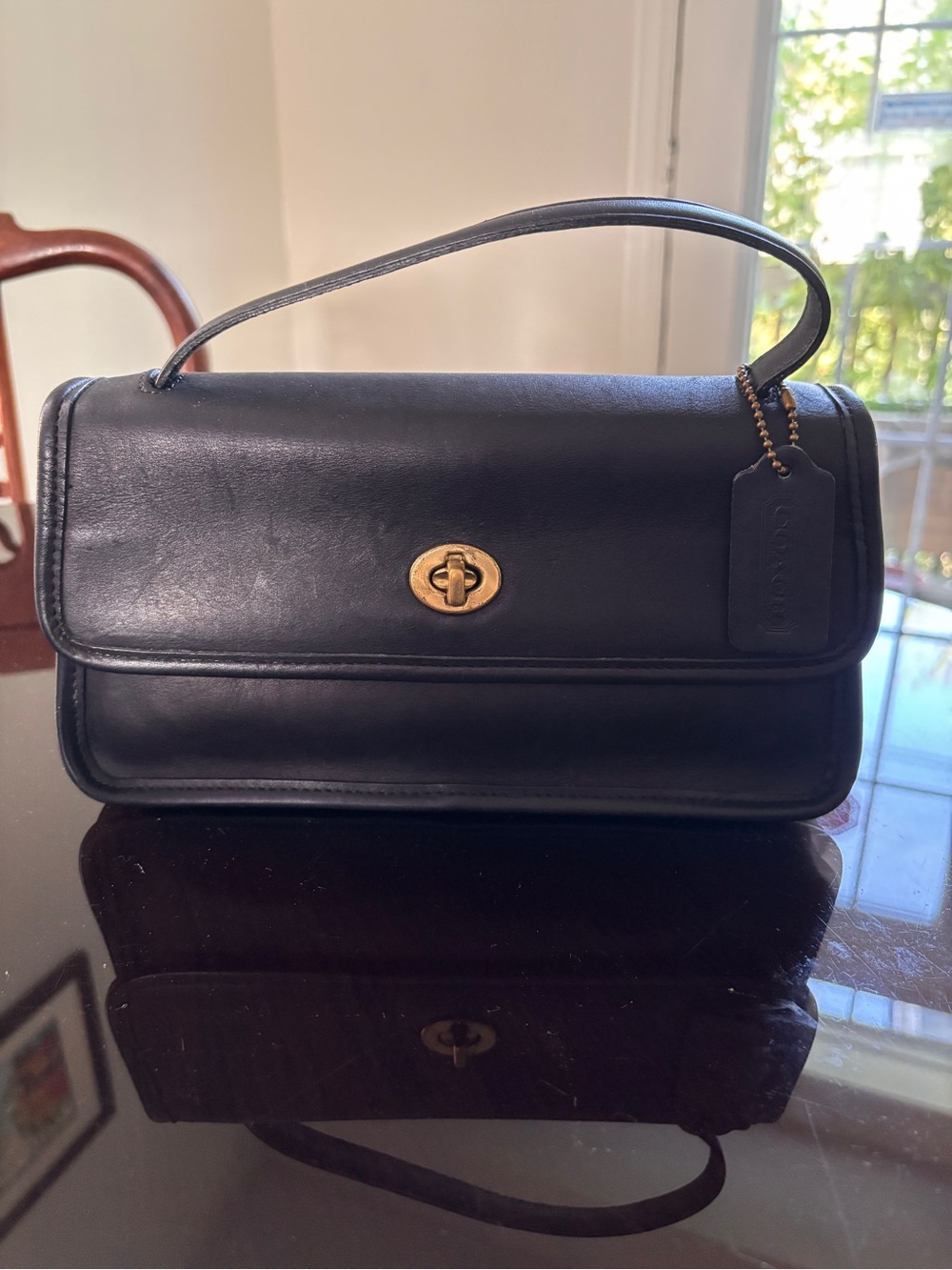 Coach Vintage Geometric Clutch 9044